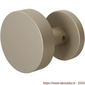 GPF Bouwbeslag Anastasius 9865.A4-00 S1 GPF9865.A4-00 excentrische knop S1 60x16 mm draaibaar met rond rozet Champagne blend - A21016638 - afbeelding 1