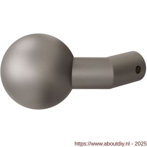 GPF Bouwbeslag Anastasius 9953.A3 S1 verkropte kogelknop 55 mm draaibaar met krukstift Mocca blend - A21012414 - afbeelding 1