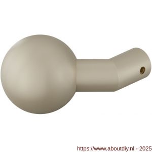 GPF Bouwbeslag Anastasius 9953.A4 S1 verkropte kogelknop 55 mm draaibaar met krukstift Champagne blend - A21012415 - afbeelding 1