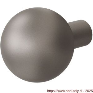 GPF Bouwbeslag Anastasius 9954.A3 S2 kogelknop 50 mm vast met knopvastzetter Mocca blend - A21012218 - afbeelding 1