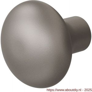 GPF Bouwbeslag Anastasius 9959.A3 S1 Paddenstoel knop 52 mm draaibaar met krukstift Mocca blend - A21012426 - afbeelding 1