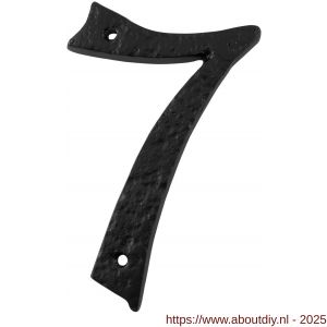 Kirkpatrick KP1979 huisnummer 7 152 mm smeedijzer zwart - A21003492 - afbeelding 1