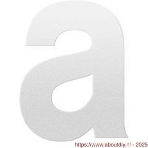 GPF Bouwbeslag ZwartWit 9800.62.0116-a letter A 116 mm wit - A21010813 - afbeelding 1