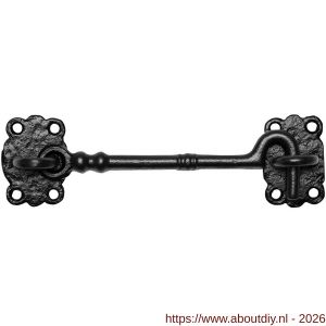 Kirkpatrick KP1127 kajuithaak 101 mm smeedijzer zwart - A21000012 - afbeelding 1