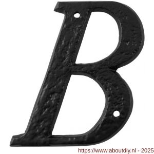 Kirkpatrick KP1978 letter B 101 mm smeedijzer zwart - A21003472 - afbeelding 1