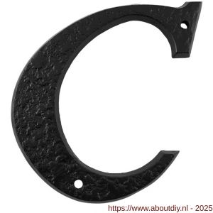 Kirkpatrick KP1979 letter C 152 mm smeedijzer zwart - A21003488 - afbeelding 1
