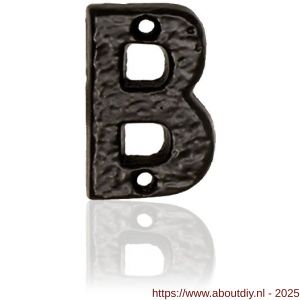 Kirkpatrick KP1977 letter B 50 mm smeedijzer zwart - A21003456 - afbeelding 1