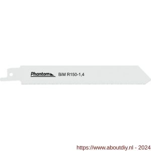 Phantom 64.600 bi-metaal reciprozaag R 150-1‚4 set 5 stuks - A40525775 - afbeelding 1