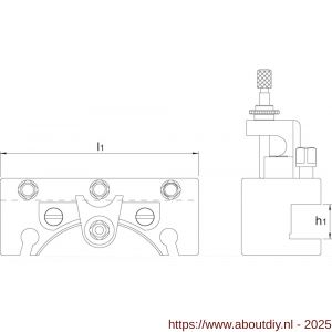 Phantom 85.051 snelwissel-draaibeitelhouder type D CD 45170 - A40502601 - afbeelding 2
