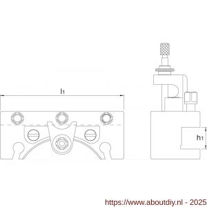 Phantom 85.051 snelwissel-draaibeitelhouder type D CD 40150 - A40502599 - afbeelding 2