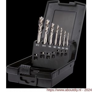 International Tools 29.195 Eco Pro HSS-E set machinetappen DIN 371/6 (combinatie) 23.295/23.296 M3-M12 - A40514154 - afbeelding 1