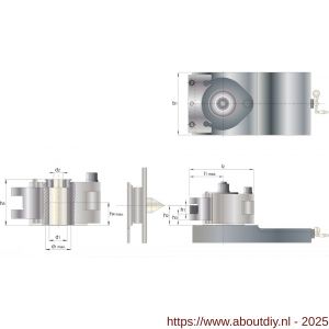 Phantom 85.050 snelwissel-basishouder type K D1 - A40502587 - afbeelding 2