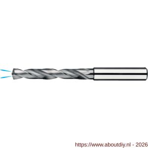 Phantom 11.282 VHM spiraalboor DIN 6537-L 5xD met koelkanaal TiAlN roestvaststaal cilindrische schacht (DIN 6535-HA) 7‚8 mm - A40511757 - afbeelding 1