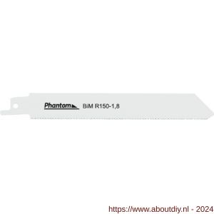Phantom 64.600 bi-metaal reciprozaag R 150-1‚8 set 5 stuks - A40525774 - afbeelding 1