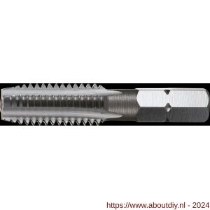 International Tools 22.100 ECO HSS machinetap DIN 3126 metrisch met 1/4 inch (6‚35 mm) zeskant bitopname voor blinde en doorlopende gaten M8 - A40527246 - afbeelding 1