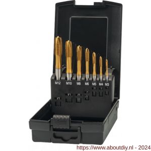 International Tools 29.195 Eco Pro HSS-E set machinetappen DIN 371/6 (combinatie) 22.197/22.198 M3-M12 - A40527285 - afbeelding 1