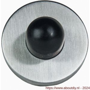 Artitec deurbuffer wandmontage diameter 52x30 mm RVS mat - A23000684 - afbeelding 1