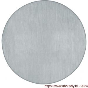 Artitec symboolplaat pictogram blind diameter 75 mm RVS mat - A23001364 - afbeelding 1
