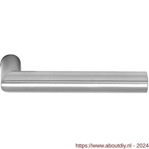 Artitec gatdeel deurkruk T RVS mat voor veiligheids-glas-raambeslag - A23000727 - afbeelding 1