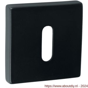 Artitec Luxuria sleutelrozet paar LU 52x52 mm zwart - A23001189 - afbeelding 1
