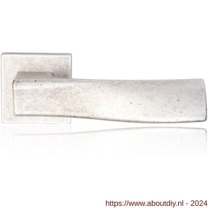 Artitec Luxuria kruk-krukgarnituur rozet Condotti LU antiek zilver SL - A23000103 - afbeelding 1