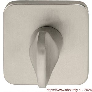 Artitec Luxuria WC garnituur LU rond 50 mm mat nikkel PVD WC 7 mm - A23001244 - afbeelding 1