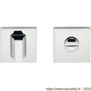 Artitec Luxuria WC garnituur LU 50x50 mm glans chroom WC 8 mm - A23001231 - afbeelding 1