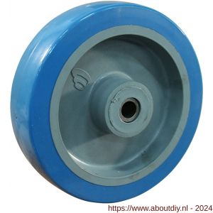 Protempo serie 21 transportwiel los PA velg TPU band 125 mm rollager - A20910699 - afbeelding 1