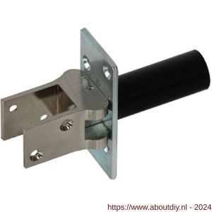 Hawgood deurveerscharnier 4000-E nikkel - A10100236 - afbeelding 1