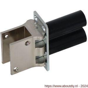 Hawgood deurveerscharnier 4000-D nikkel - A10100237 - afbeelding 1