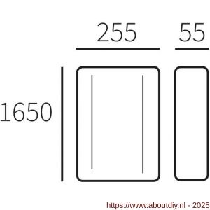 Allux 1001 statief zwart-verzinkt - A11200973 - afbeelding 2