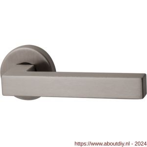 Tropex Geneve deurkruk 304 rond rozet inox - A11200167 - afbeelding 1