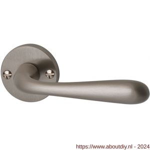 Mariani Baia deurkruk rond rozet Tonda mat nikkel - A11200115 - afbeelding 1