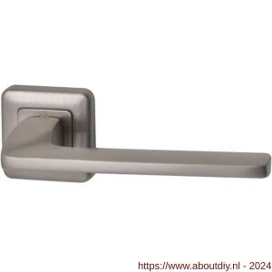 Mariani Zenith deurkruk vierkant rozet QBE PVD inox - A11200230 - afbeelding 1