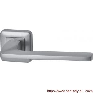 Mariani Zenith deurkruk vierkant rozet QBE mat chroom - A11200140 - afbeelding 1