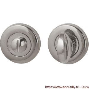 Mariani Artax WC-garnituur rozet 8 mm PVD glans nikkel - A11200623 - afbeelding 1