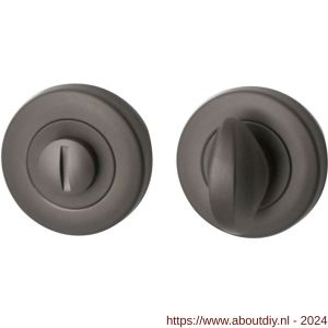 Mariani Artax WC-garnituur rozet 8 mm PVD grafiet - A11200624 - afbeelding 1