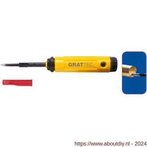 Grattec 450.1-EL1601GT handontbramer Maxi driekantschraper EL1601GT - A50906671 - afbeelding 1