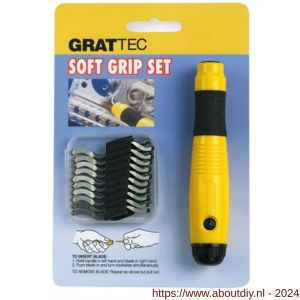 Grattec 450.1-SG2001GT GT handontbramerset Soft-grip SG2001GT - A50906682 - afbeelding 1
