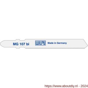 Wilpu 510 decoupeerzaagblad MG107BI T118GF set 5 stuks - A50906817 - afbeelding 1