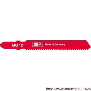 Wilpu 510 decoupeerzaagblad MG12 T118B set 5 stuks - A50906829 - afbeelding 1