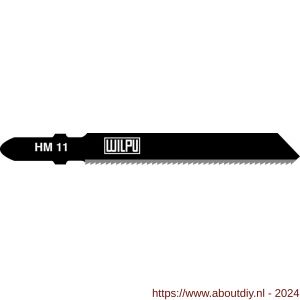 Wilpu 510 decoupeerzaagblad HM11 T118AHM set 2 stuks - A50912847 - afbeelding 1