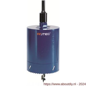 Rotec 529 BiM-Co kanaaldoorvoerboor diameter 200x100 mm 8-12 TPI met centreerboor en zeskant adapter - A50907440 - afbeelding 1