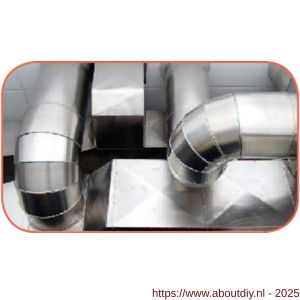 Rotec 529 BiM-Co kanaaldoorvoerboor diameter 85x100 mm 8-12 TPI met centreerboor en zeskant adapter - A50907432 - afbeelding 3