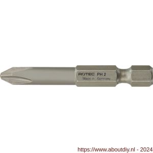 Rotec 802 krachtbit Basic Phillips PH 1x50 mm E6.3 set 10 stuks - A50910453 - afbeelding 1