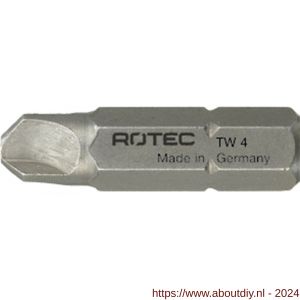 Rotec 815 schroefbit Basic C6.3 Tri-Wing TW 6x25 mm set 10 stuks - A50910676 - afbeelding 1