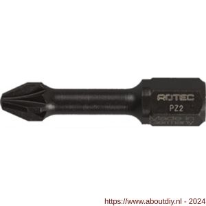 Rotec 817 Impact schroefbit Basic C6.3 Pozidriv PZ 3x30 mm set 10 stuks - A50910726 - afbeelding 1