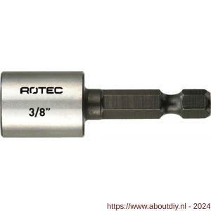 Rotec 819 magnetische dopsleutel E6.3 SW 1/4 inch x 50 mm set 3 stuks - A50910826 - afbeelding 1