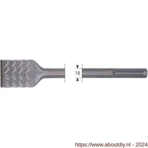 Rotec 215.1 V SDS Max spadebeitel V-Breaker 50x380 mm - A50911675 - afbeelding 2
