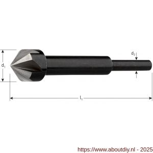 Rotec 239.5 WS verzinkboor DIN 6444 B voor hout diameter 16 mm - A50903995 - afbeelding 2